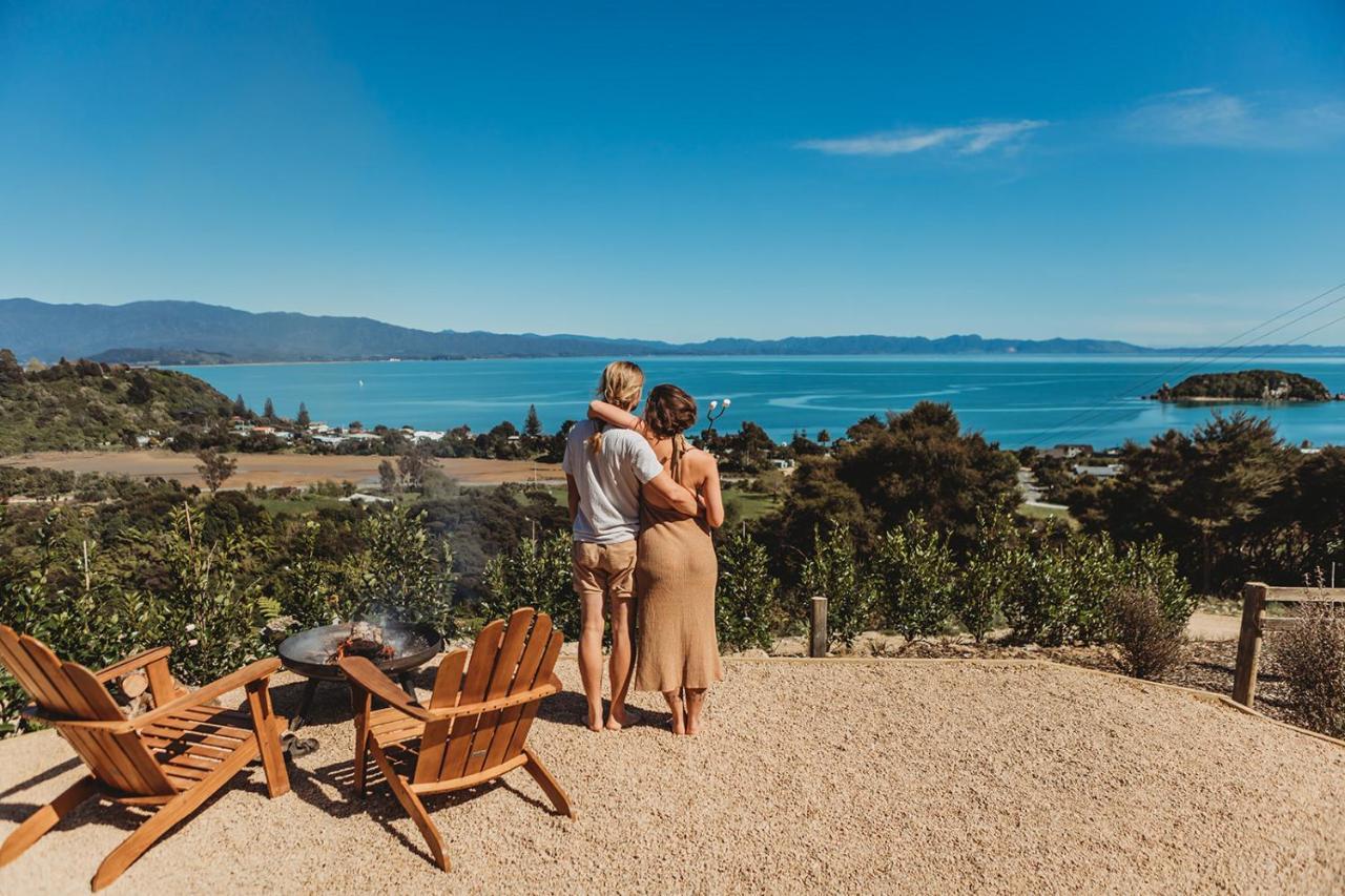 Отель Drift Off Grid Luxury Eco Glamping Tarakohe Экстерьер фото