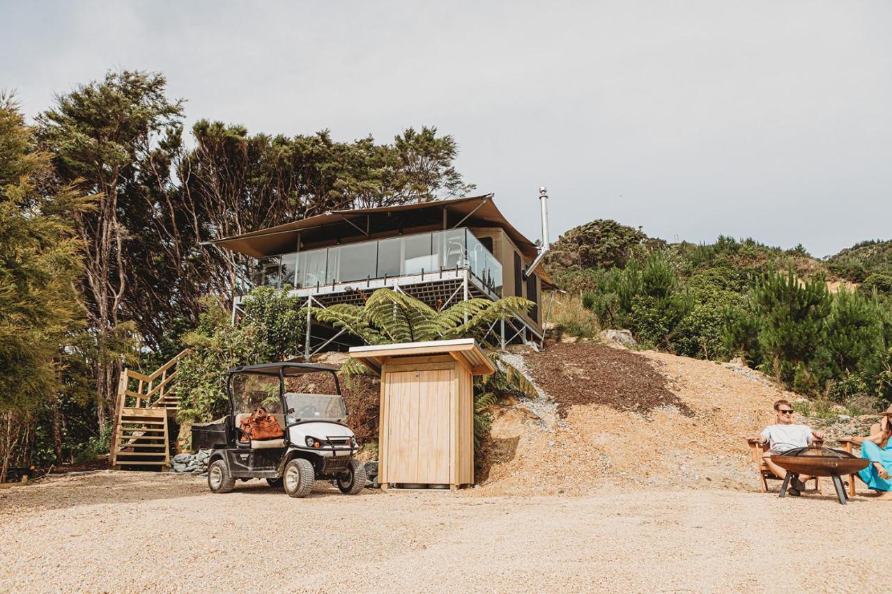 Отель Drift Off Grid Luxury Eco Glamping Tarakohe Экстерьер фото